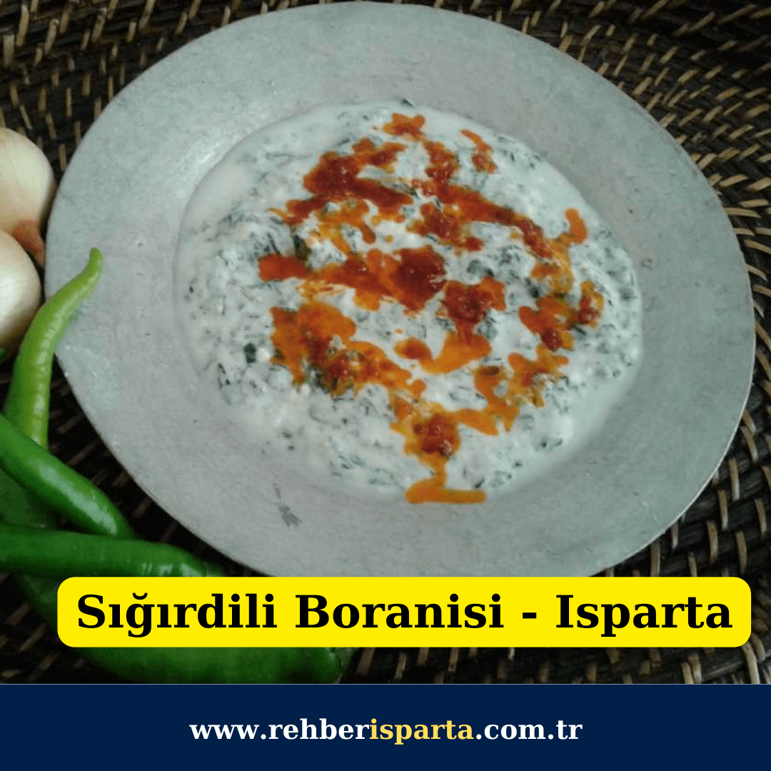 Sığırdili Boranisi - Isparta