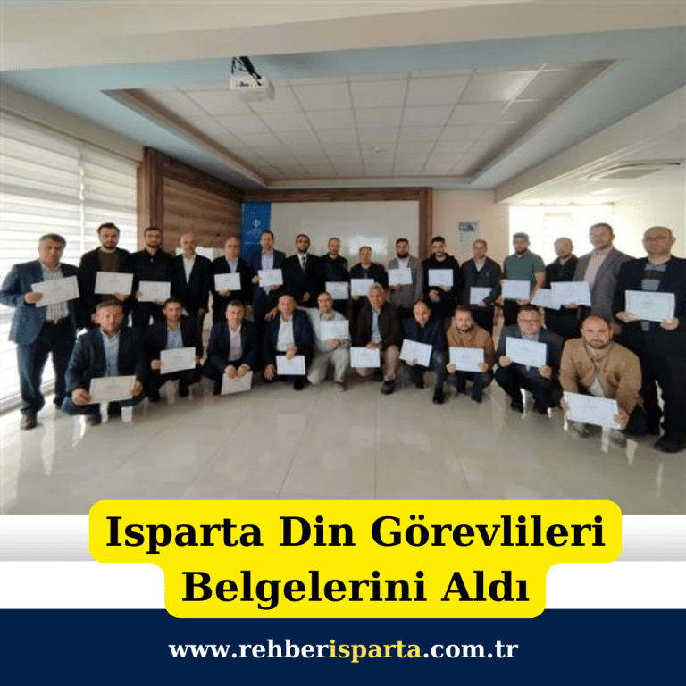 ısparta din görevlileri